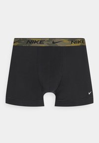 Nike Underwear TRUNK 3 PACK - Cuecas boxer - black/olive/khaki