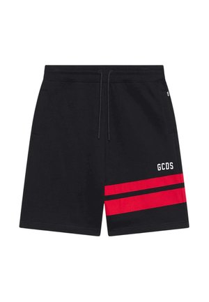 GCDS, LOGO REGULAR SWIM SHORTS - Shorts da mare - black