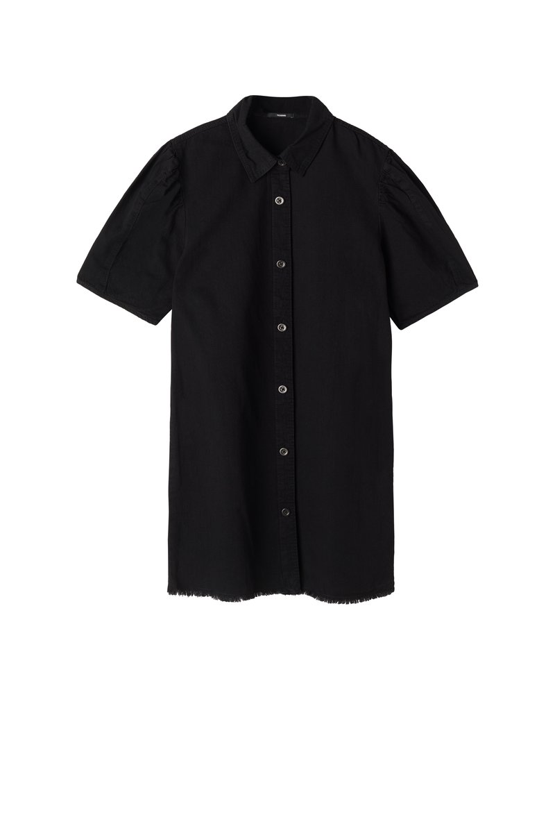 Damen Freizeitkleider | Tezenis MEZZA MANICA CON BOTTONI Jeanskleid nero/schwarz - KT78071 Damen Freizeitkleider | Tezenis MEZZA MANICA CON BOTTONI Jeanskleid nero/schwarz - KT78071