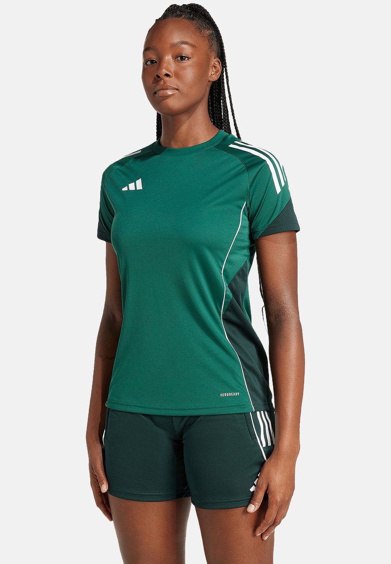 adidas Performance TIRO25C TRAINING - T-shirt de sport - gruengruen
