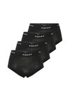 PCLOGO LADY 4 PACK - Slip - black