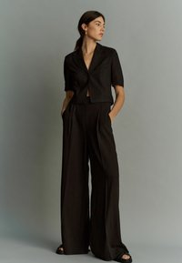 Next WIDE LEG  - Nohavice - black