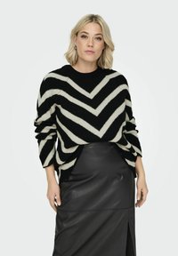 ONLY Carmakoma CARELIZA - Jersey de punto - black