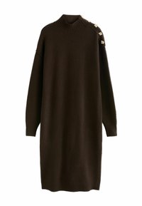 Rochie tricotată - chocolate brown