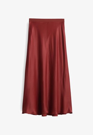 someday., LOOSE FIT A-LINE - A-line skirt - ruby red