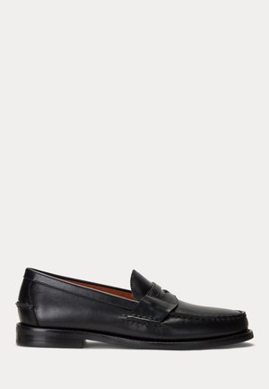 Polo Ralph Lauren, ALSTON LEATHER PENNY LOAFER - Paelteta kingad - black