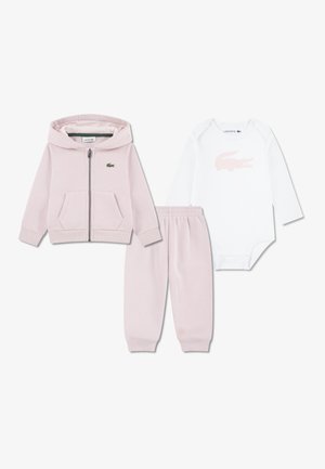 Lacoste MON PREMIER UNISEX SET - Survêtement - light pink