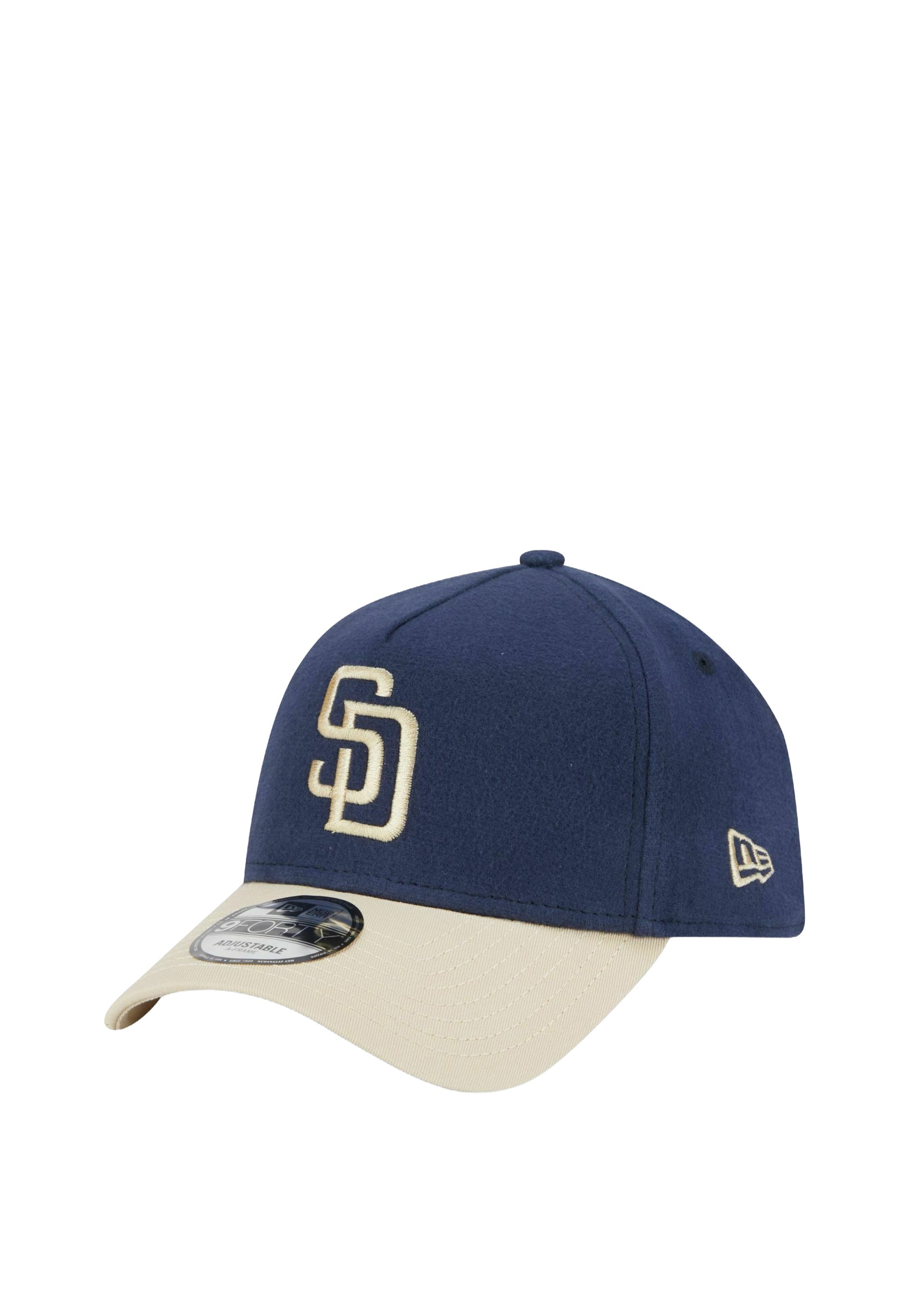 New Era Bleu San Diego Chargers Logo Casquette plate ajustée Unisexe