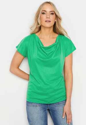 COWL NECK  - Basic T-shirt - green
