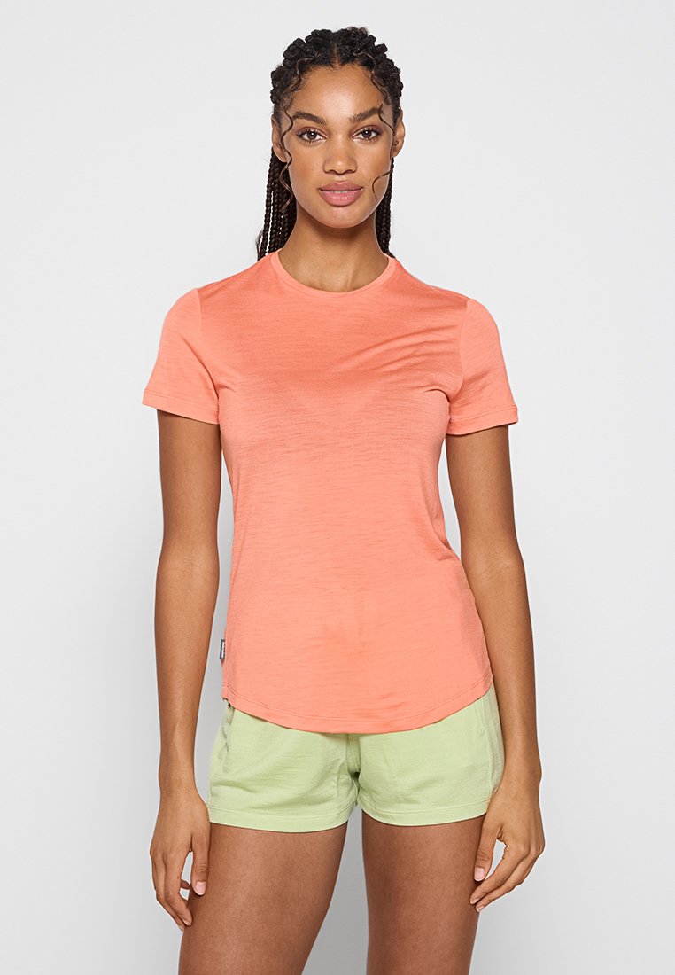 Icebreaker Sport T-shirt abrikoos