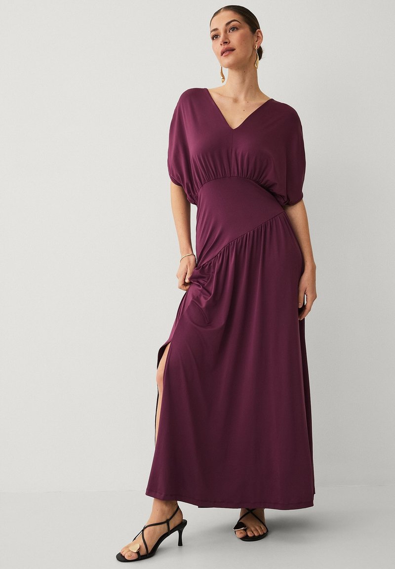 ellos maxi dress Ellos Women's Plus Size Knit Surplice Maxi Dress