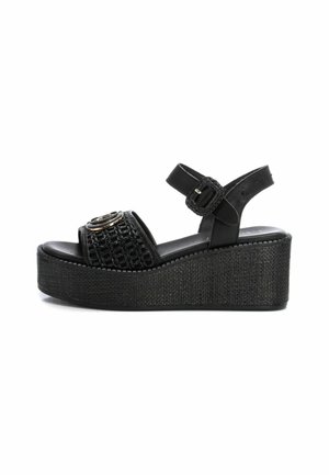 Sandali con tacco - black