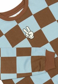 The New Felpa - toffee check