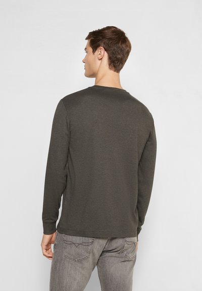 Polo Ralph Lauren LONG SLEEVE - Camisola de manga comprida - dark charcoal heather