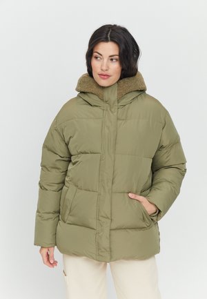 PEYLA PUFFER - Winter coat - moss