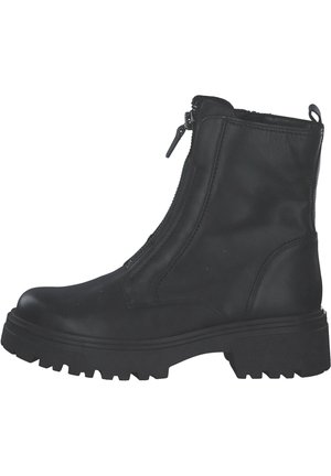 Stiefelette - schwarz altsilber