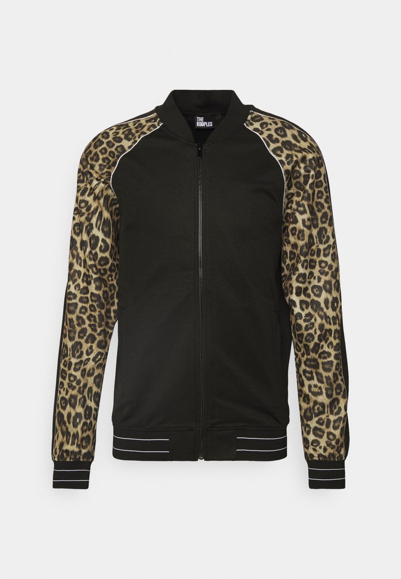 The Kooples Sweater met rits zwart The Kooples Sweater met rits zwart