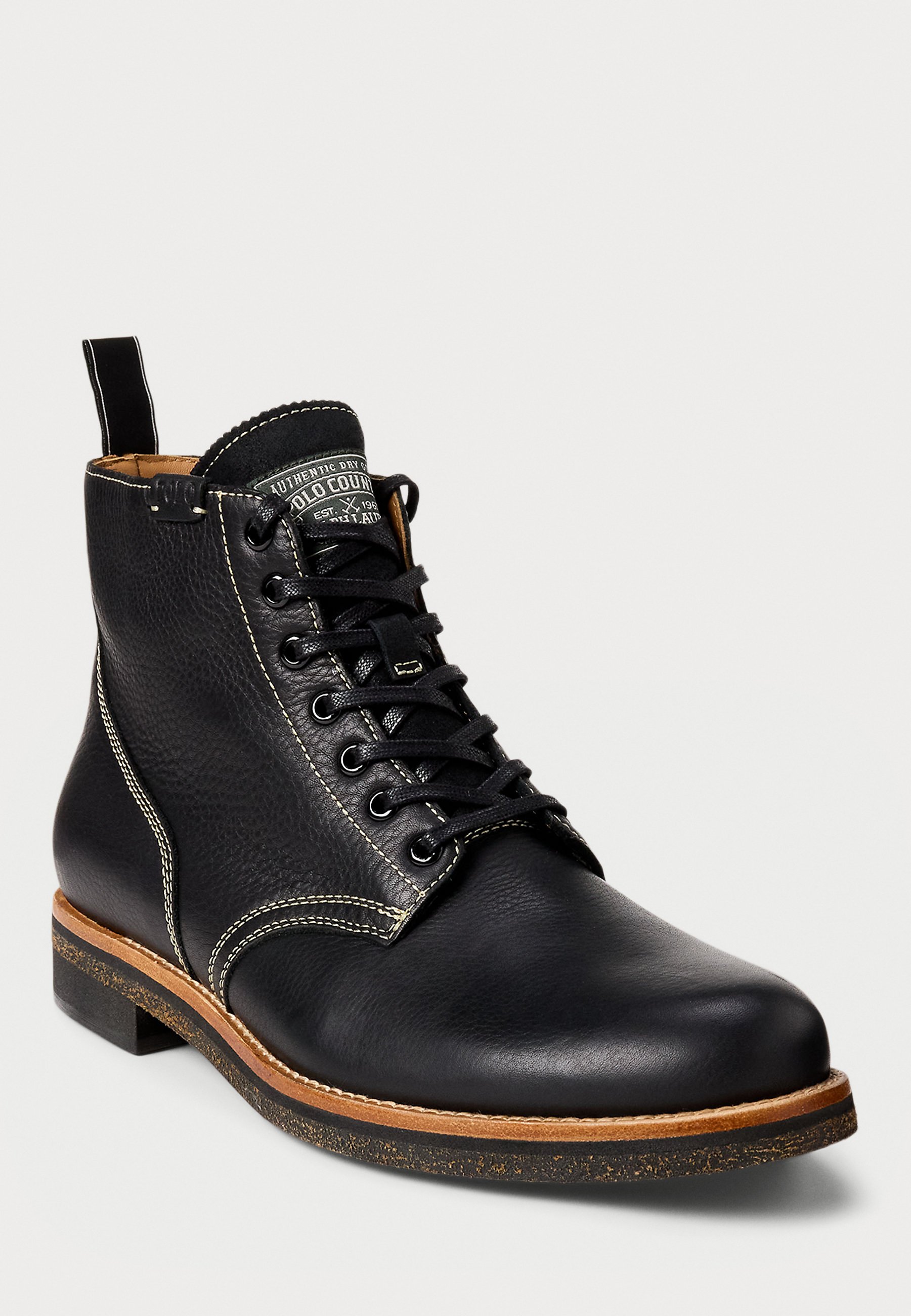 Polo Ralph Lauren RADFORD LEATHER BOOT - Lace-up ankle boots