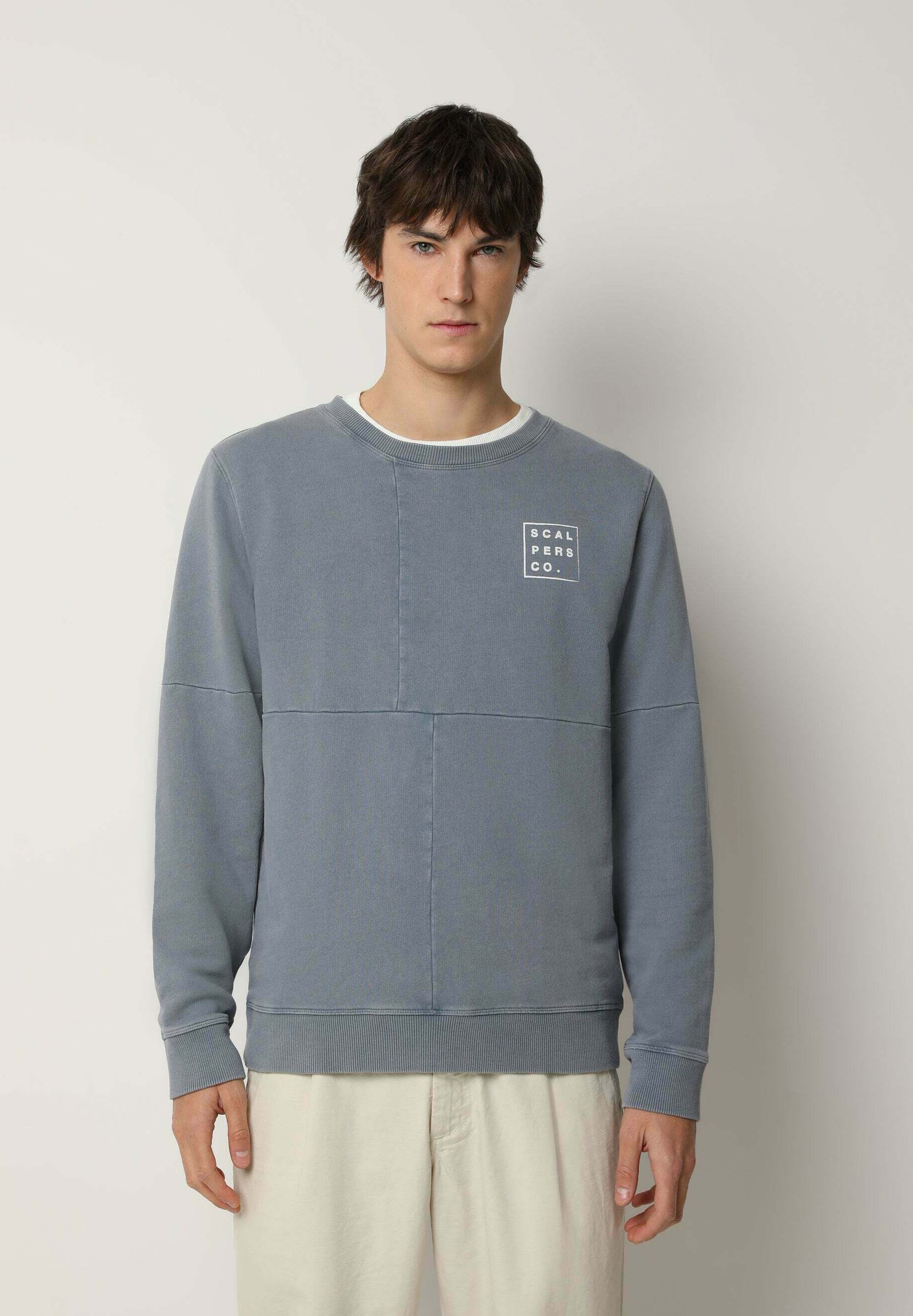 Scalpers PATCHWORK - Sudadera - blue/azul - Zalando.es