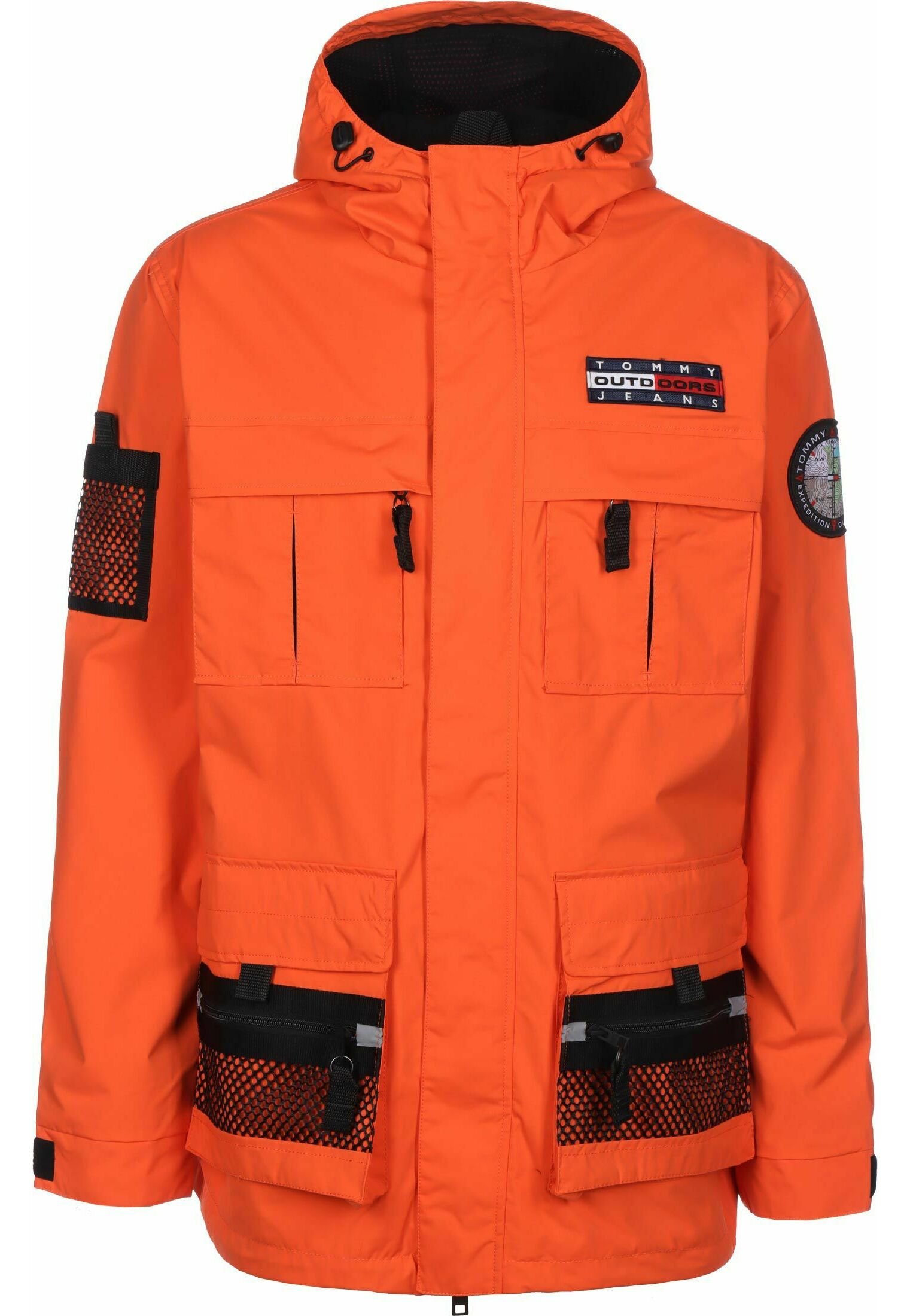 orange outdoor jacket
