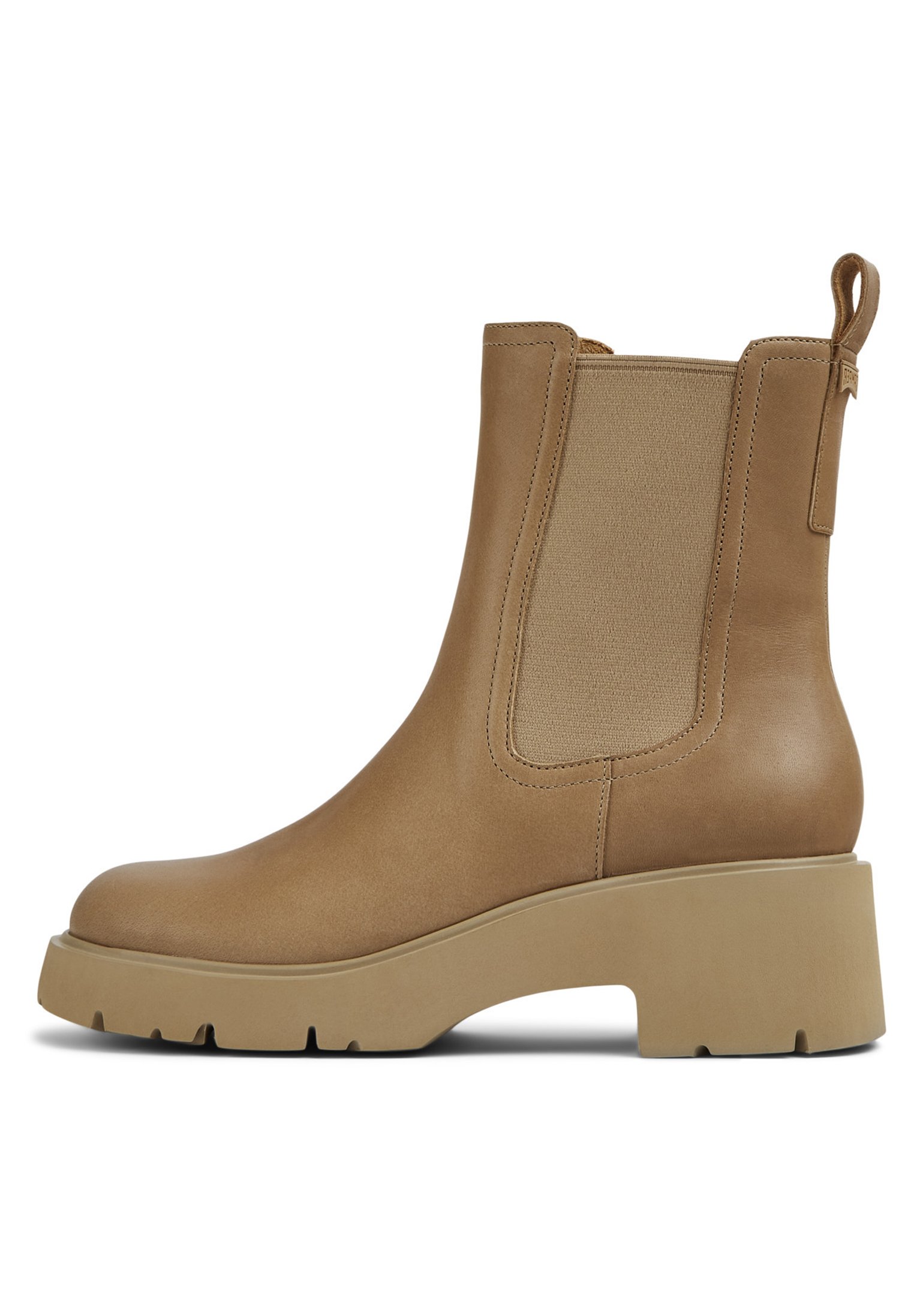 Camper MILAH - Platform ankle boots - beige - Zalando