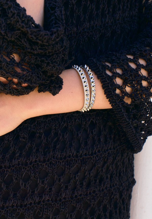 PEAK - Armband - steel