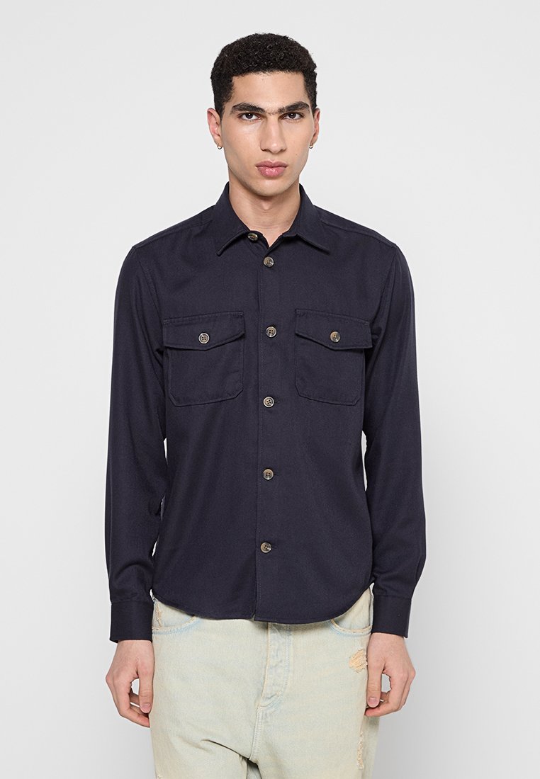 Only & Sons Overhemd donkerblauw