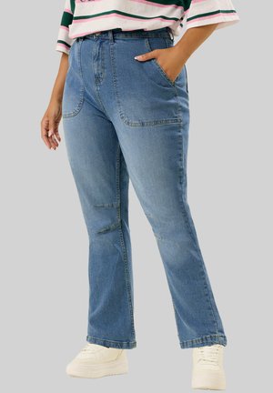 Jeans Bootcut - mid blue