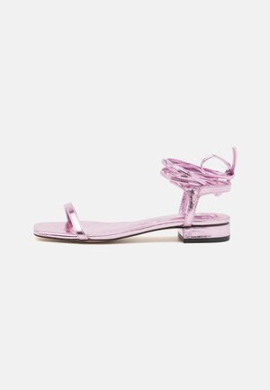 LEATHER - Sandals - pink