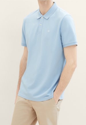 Poloshirt - bleached denim