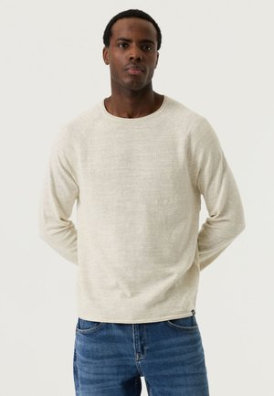 Garcia, ADULTS - MALE PULLOVERS - Strickpullover - white melee