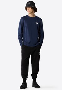 The North Face SIMPLE DOME - Langarmshirt - summit navy