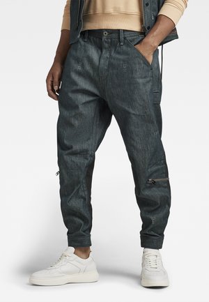 GSRR 3D PILOTTE - Relaxed fit jeans - wakoucha denim/raw denim