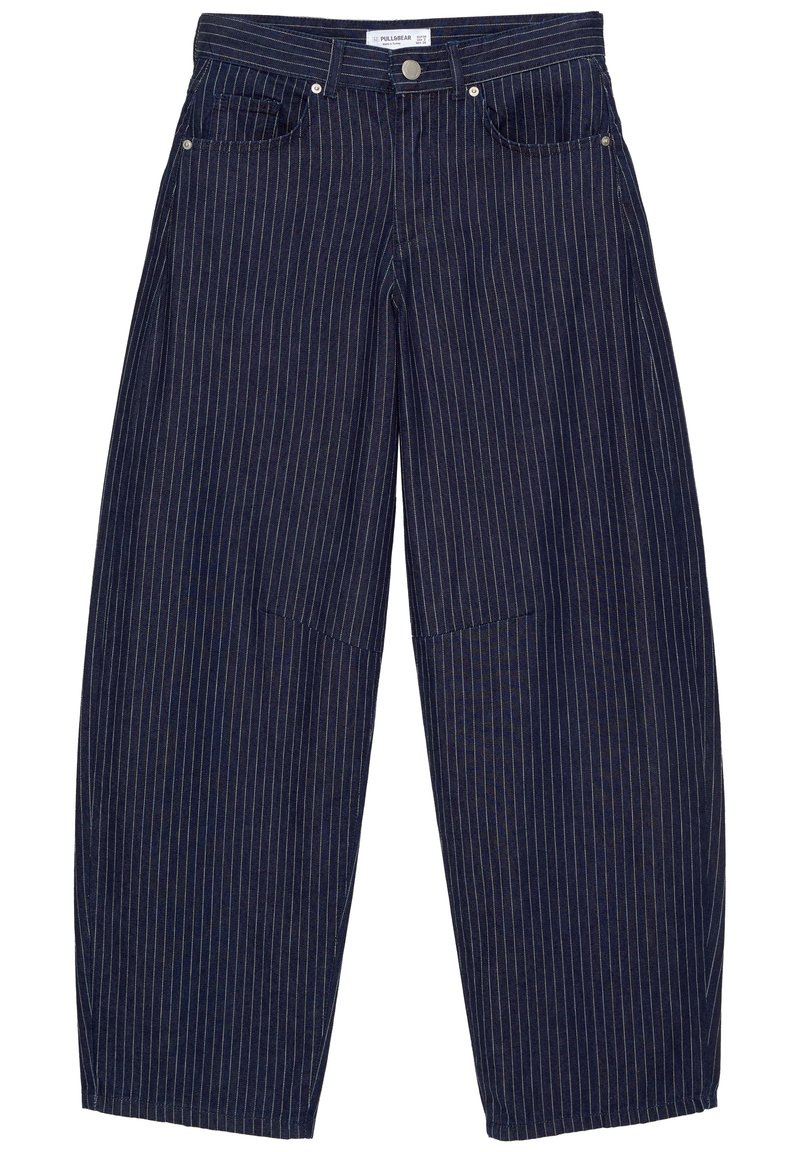 PULL&BEAR Relaxed fit jeans donkerblauw