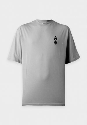 YOURTURN, UNISEX REGULAR FIT - Triko s potiskem - oatmeal