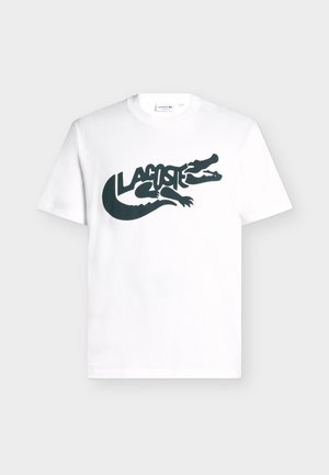 Lacoste, Tričko s potlačou - white