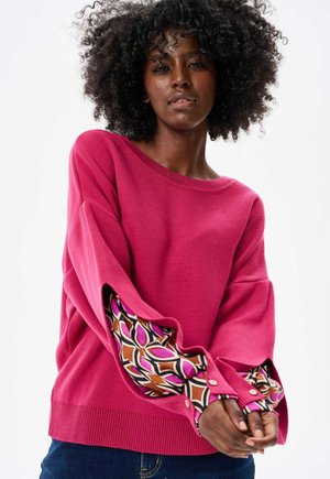 blue shadow CZARTER - Jumper - pink