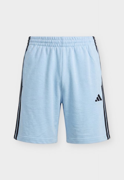 adidas ESSENTIALS 3 STRIPES SHORTS - Sports shorts - clear sky/black — photo 5