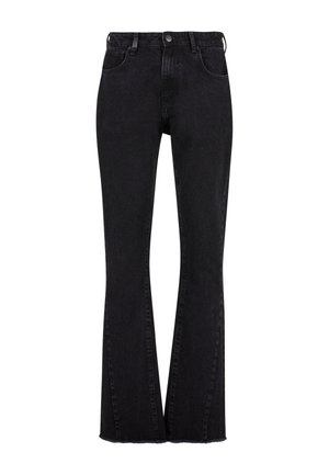Flared Jeans - black