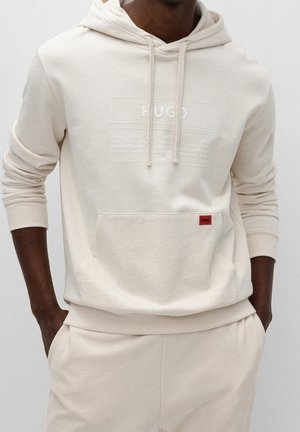Jersey con capucha - beige