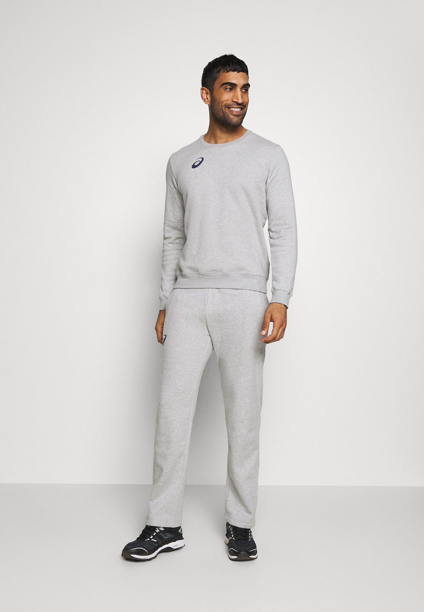 ASICS MAN SUIT - Tuta - heather grey/grigio - Zalando.it