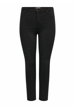 HOHE TAILLE - Jeans Slim Fit - washed black