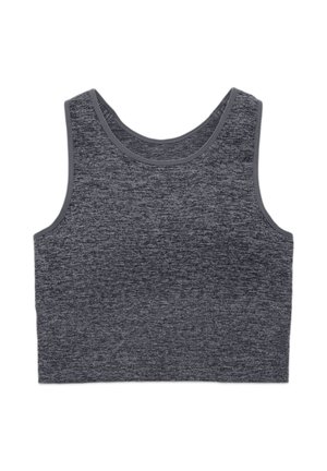 Terranova, CON COPPE - Top - grigio medio melange