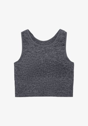 Terranova, CON COPPE - Top - grigio medio melange