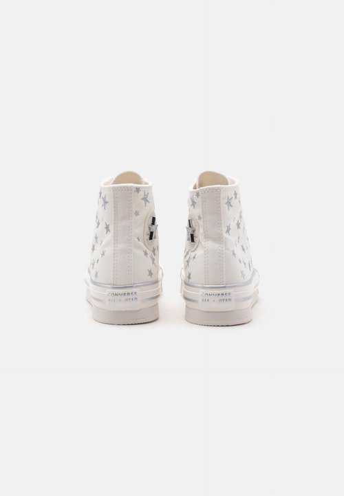 Converse CHUCK TAYLOR ALL STAR EVA LIFT UNISEX - High-top trainers - egret/silver-coloured — photo 3