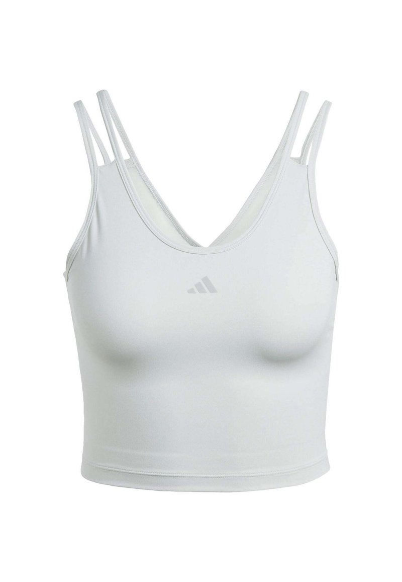 adidas performance Top grijs