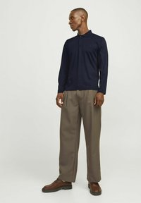 Jack & Jones PREMIUM EINFARBIG  - Polo krekls - night sky