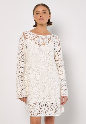Apricot Freizeitkleid - white