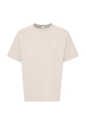 Solid, SDISMAIL BACKPRINT - T-shirt imprimé - rugby tan