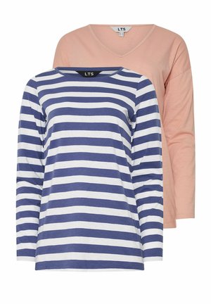 2 PACK - Long sleeved top - blue